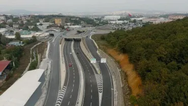 Maltepe Başıbüyük–Samandıra Yolu — Güzergâhın üstten görünümü