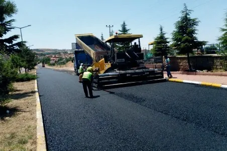 Nevşehir Hacıbektaş Yol ve Meydan Uygulamaları — Yapım aşaması
